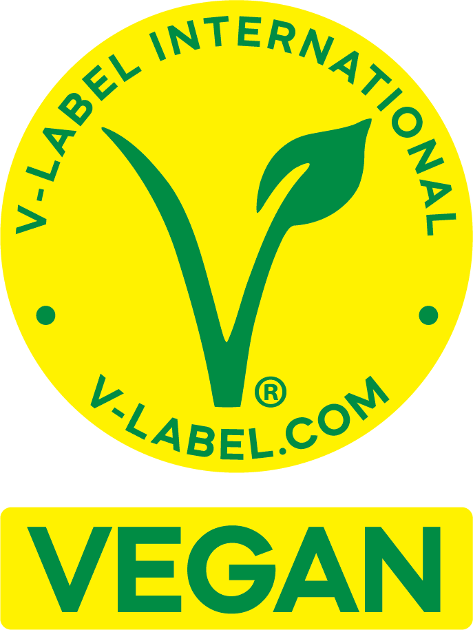 v label vegan color 1